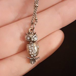 Owl pendant necklace